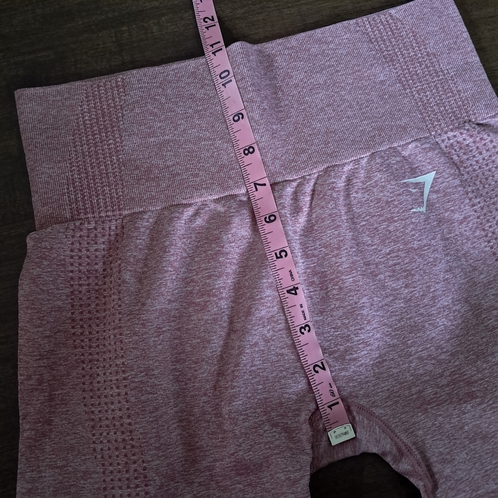 Gymshark Vital Seamless Leggings Size Small Based On Measurements Pink - Picture 7 of 8